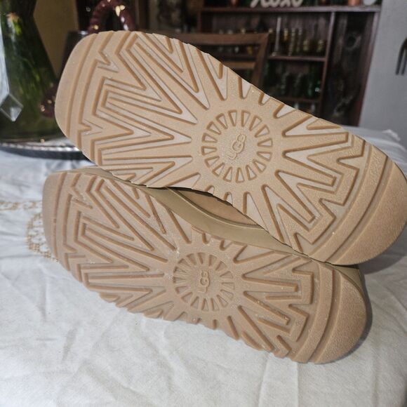 UGG Chestnut CITYFUNC MID Boots US 6 Platform Side Zip Waterproof Outdoor - Picture 7 of 8